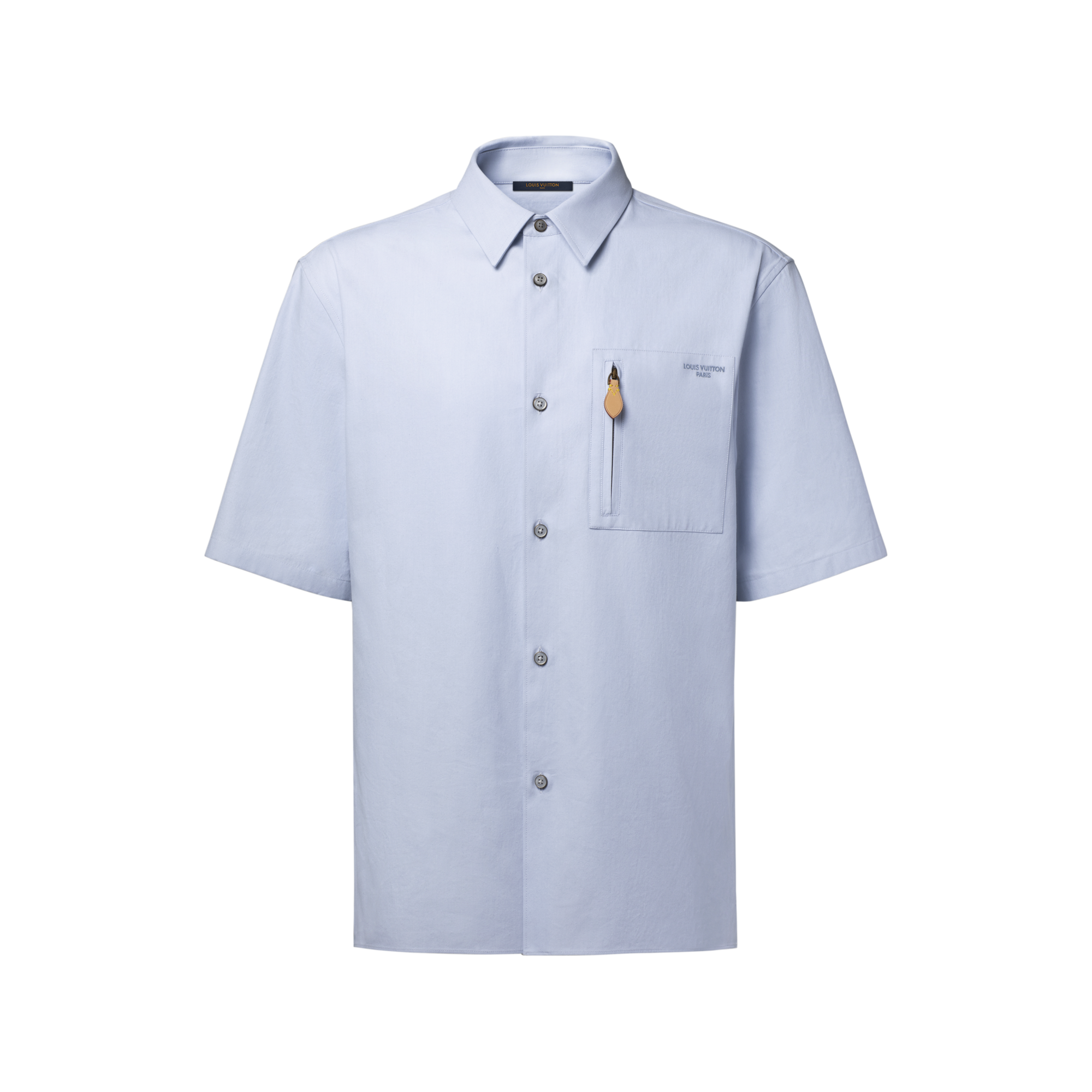 Short-Sleeved Shirt With Zipper Pocket - Ready-to-Wear | LOUIS VUITTON
